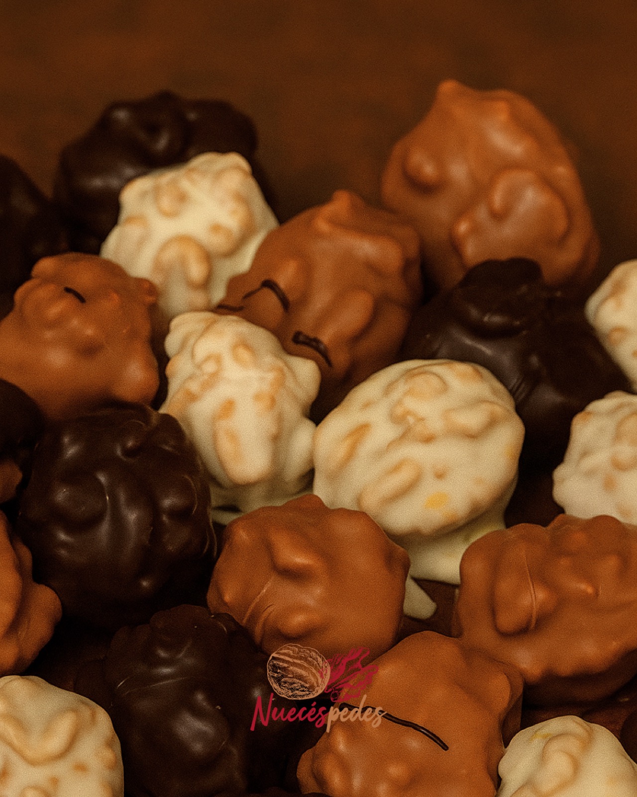Nueces rellenas variedad